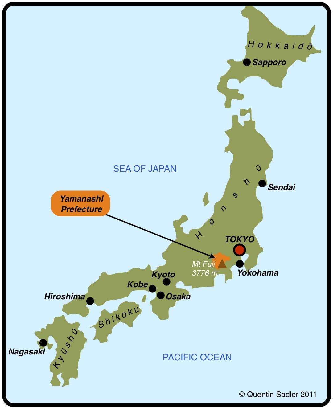 Yokohama քարտեզի վրա