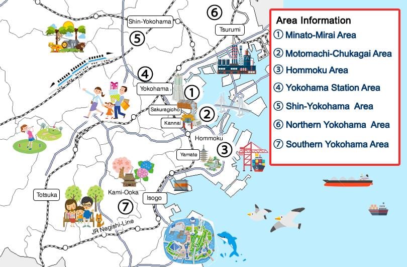 Yokohama դիտողական քարտեզ