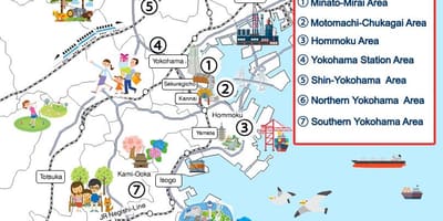 Yokohama դիտողական քարտեզ